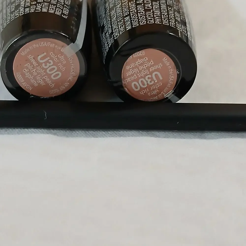 Set of (2) Ultrta Color Rich Lipstick U300 SHEER LIGHT PEACH full sz NEW SEALED
